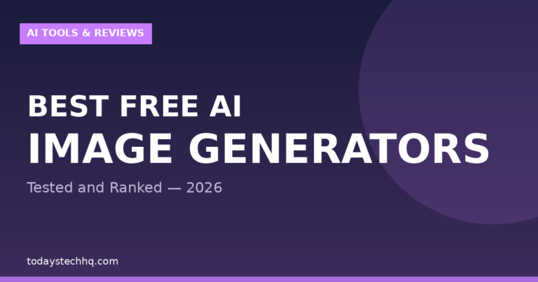 BEST FREE AI IMAGE GENERATORS — TodaysTechHQ