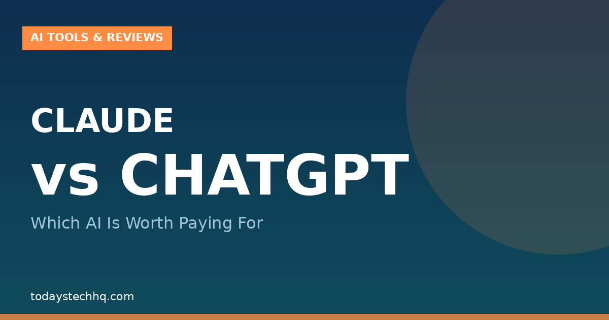 CLAUDE vs CHATGPT — TodaysTechHQ